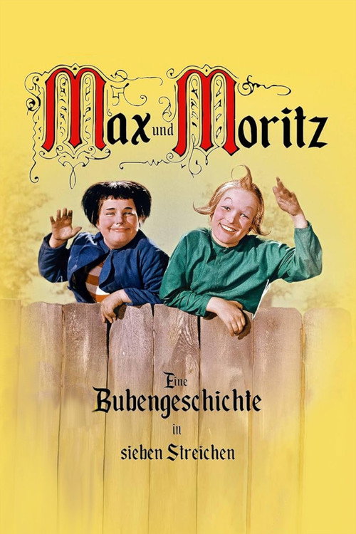 Movie poster for Max und Moritz (1956)