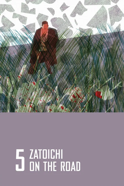 Movie poster for Zatoichi on the Road (1963)