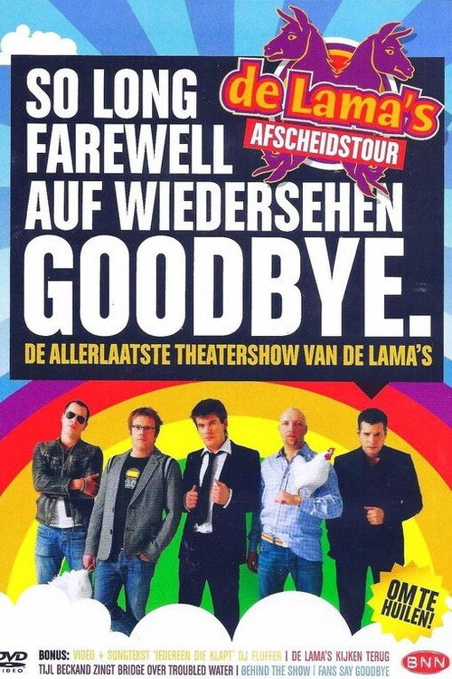 Movie poster for De Lama's: Afscheidstour (2009)