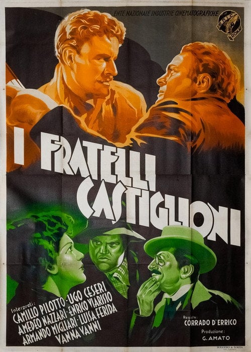 Movie poster for I fratelli Castiglioni (1937)