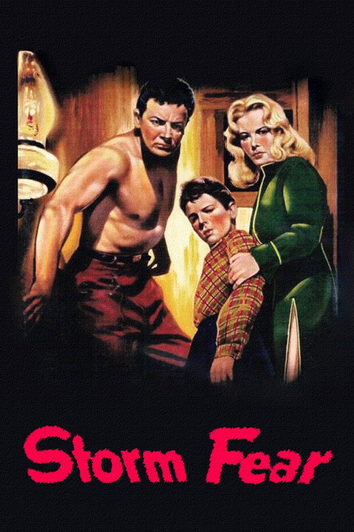 Movie poster for Storm Fear (1955)