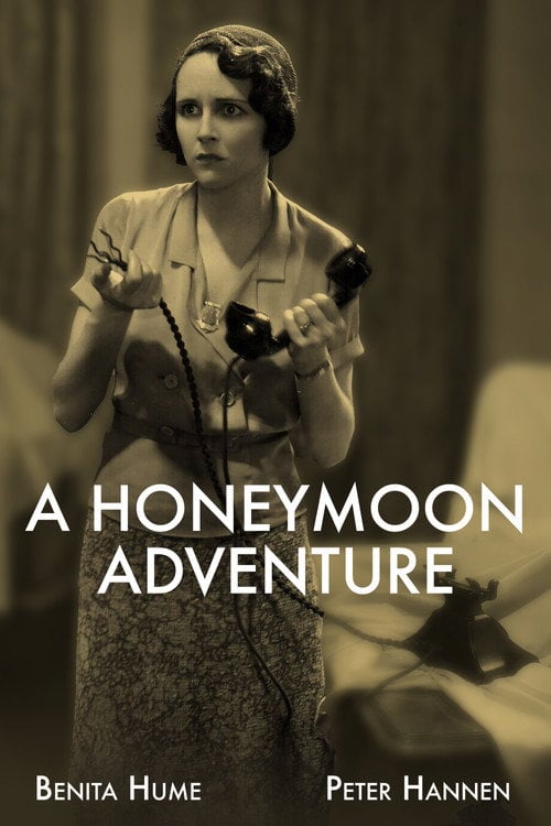 Movie poster for A Honeymoon Adventure (1931)