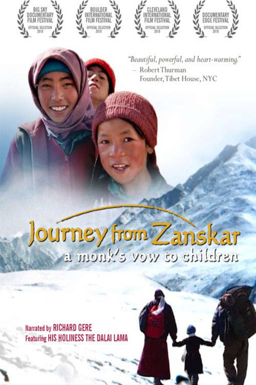 Movie poster for Journey from Zanskar (2010)