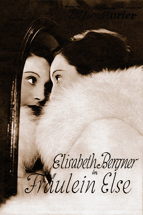 Movie poster for Fräulein Else (1929)