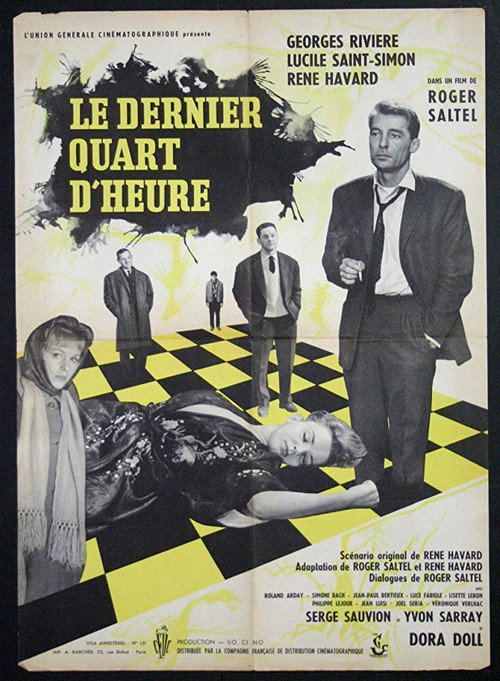 Movie poster for Le Dernier Quart d'heure (1962)