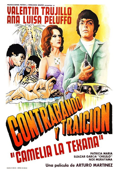 Movie poster for Contrabando y Traicion (1977)