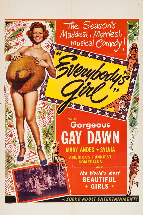Movie poster for Everybody's Girl (1950)