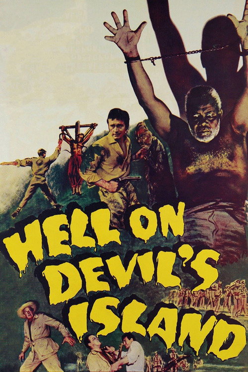 Movie poster for Hell on Devil's Island (1957)