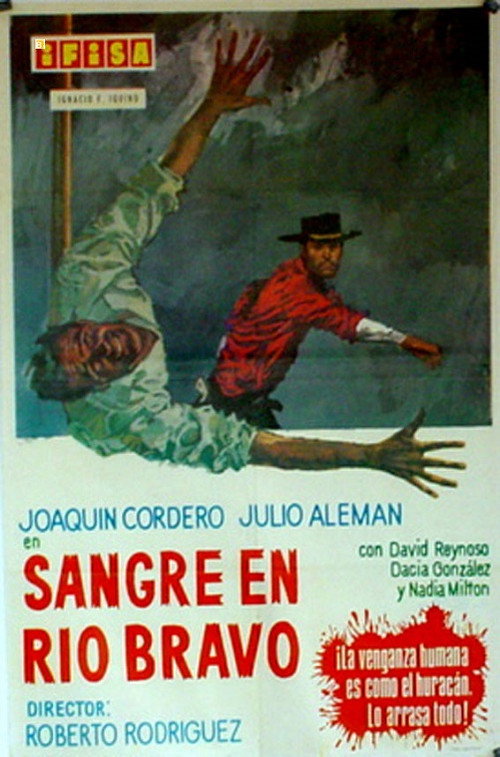 Movie poster for Sangre en Rio Bravo (1966)