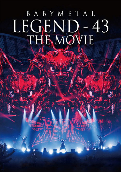 Movie poster for BABYMETAL LEGEND - 43 The Movie (2024)