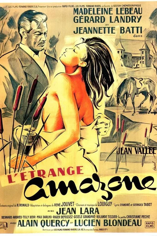 Movie poster for L'Étrange Amazone (1953)