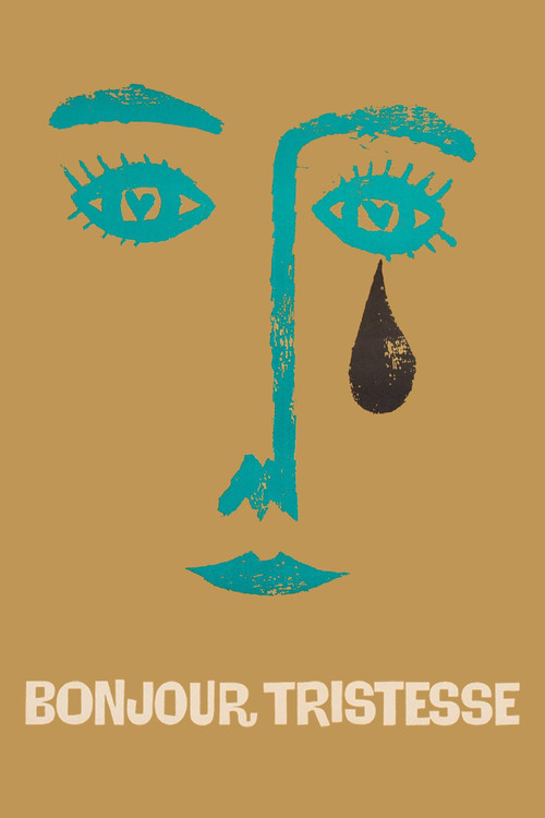 Movie poster for Bonjour Tristesse (1958)