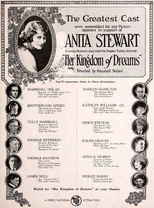 Movie poster for Her Kingdom of Dreams (1919)