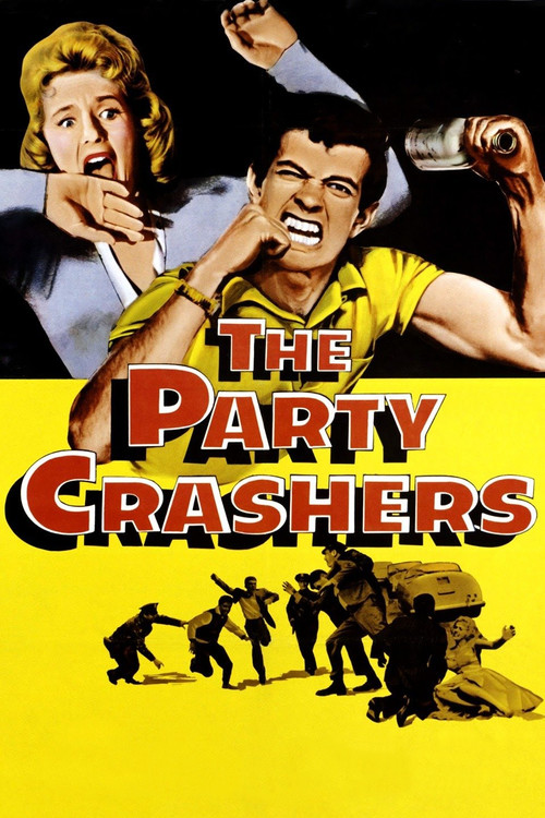 Movie poster for The Party Crashers (1958)
