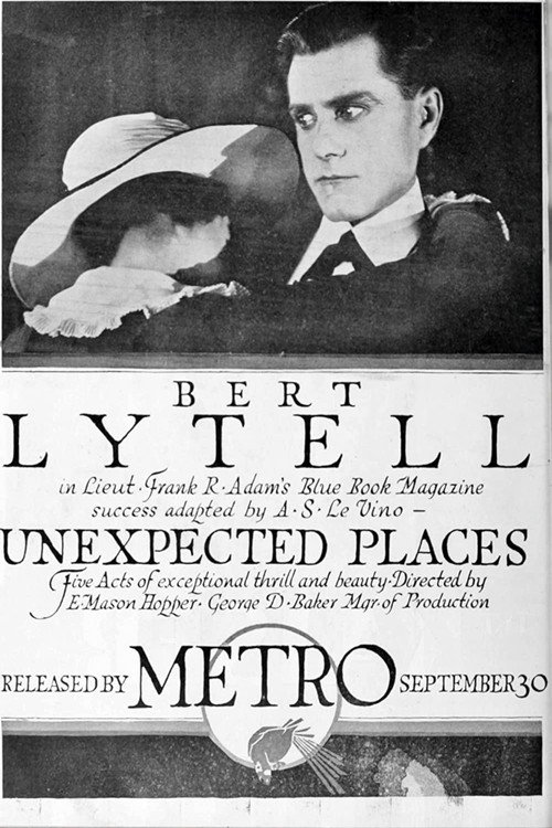 Movie poster for Unexpected Places (1918)