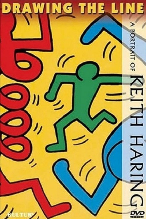 Movie poster for Drawing the Line: A Portrait of Keith Haring (1989)