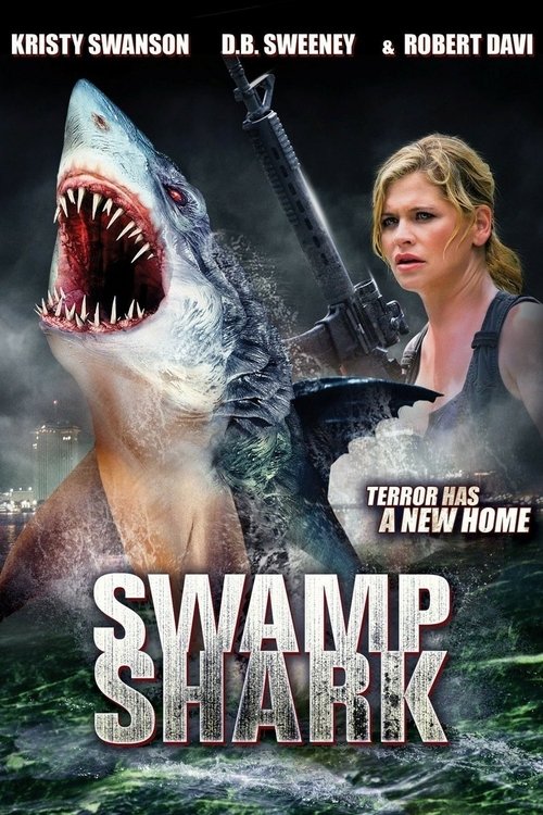 Movie poster for Swamp Shark (2011)