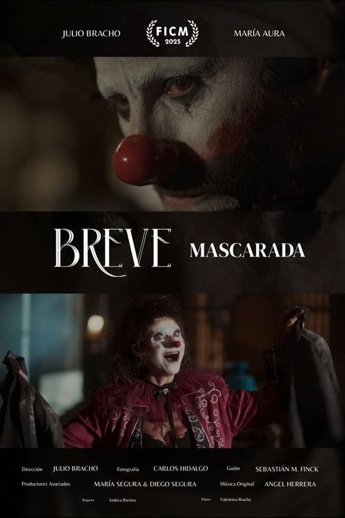 Movie poster for Breve mascarada (2025)