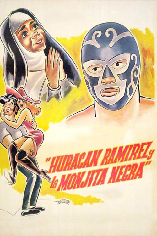 Movie poster for Huracán Ramírez y la monjita negra (1973)
