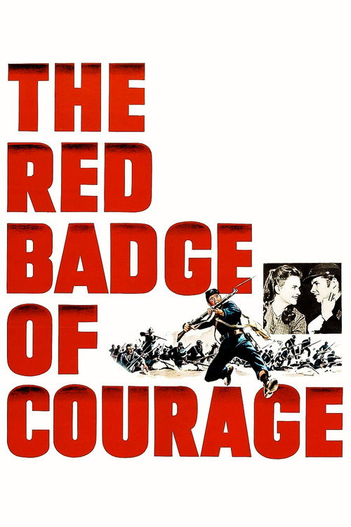 Movie poster for The Red Badge of Courage (1951)
