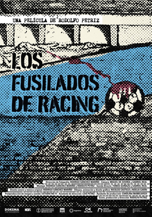 Movie poster for Los fusilados de Racing (2025)