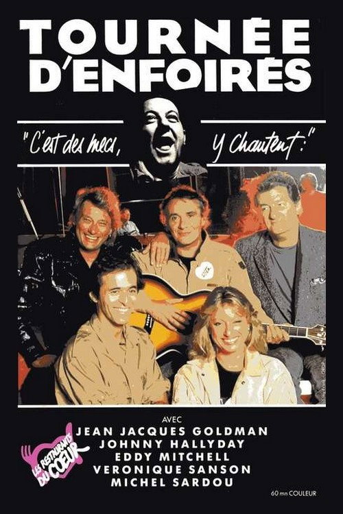 Movie poster for Les Enfoirés 1989 - Tournée d'Enfoirés (1989)