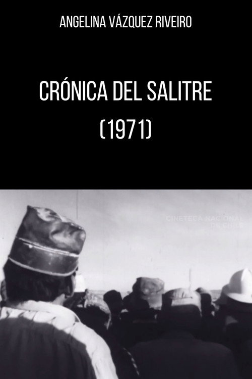 Movie poster for Crónica del salitre (1971)