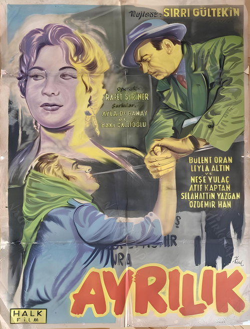Movie poster for Ayrılık (1958)