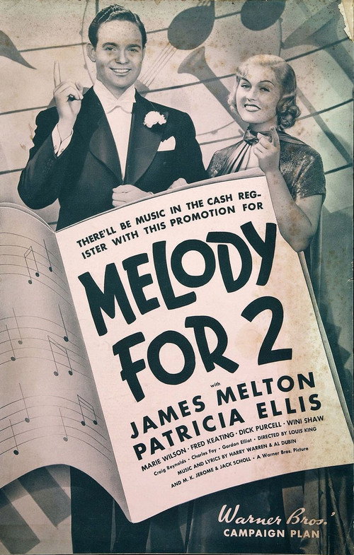 Movie poster for Melody for Two (1937)