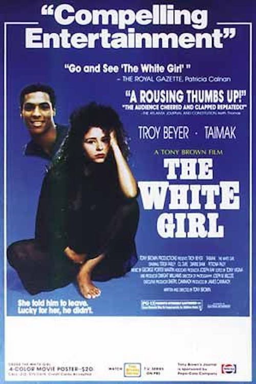 Movie poster for The White Girl (1990)