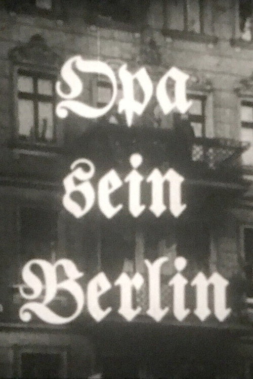 Movie poster for Opa sein Berlin (1981)