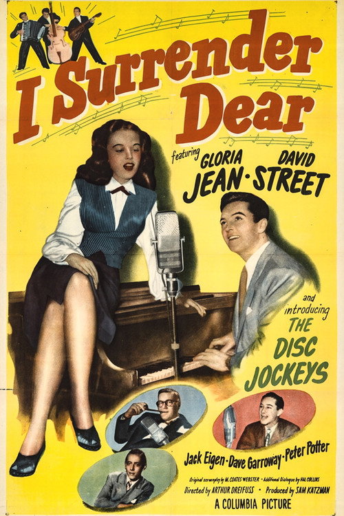 Movie poster for I Surrender Dear (1948)