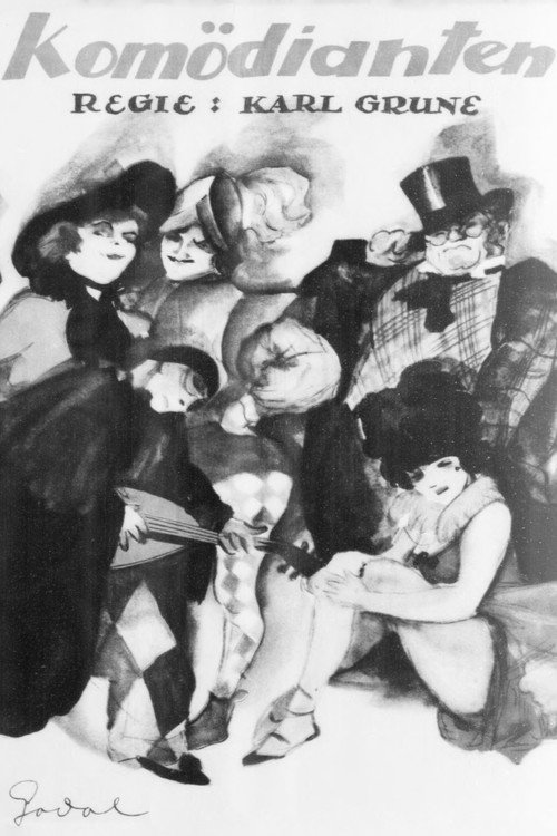 Movie poster for Comedians (1925)