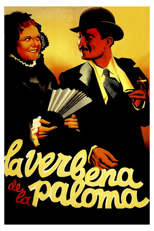 Movie poster for La verbena de la Paloma (1935)