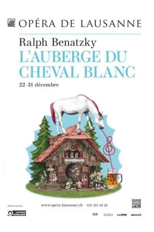 Movie poster for L’Auberge du Cheval Blanc - Opéra de Lausanne (2021)