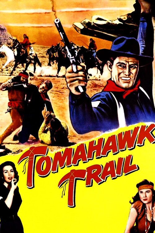 Movie poster for Tomahawk Trail (1957)