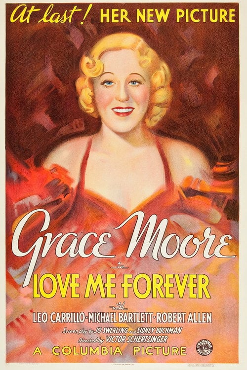 Movie poster for Love Me Forever (1935)