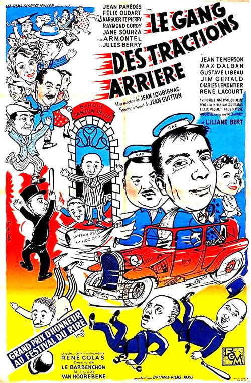 Movie poster for The Rear-Wheel Drive Gang (1950)