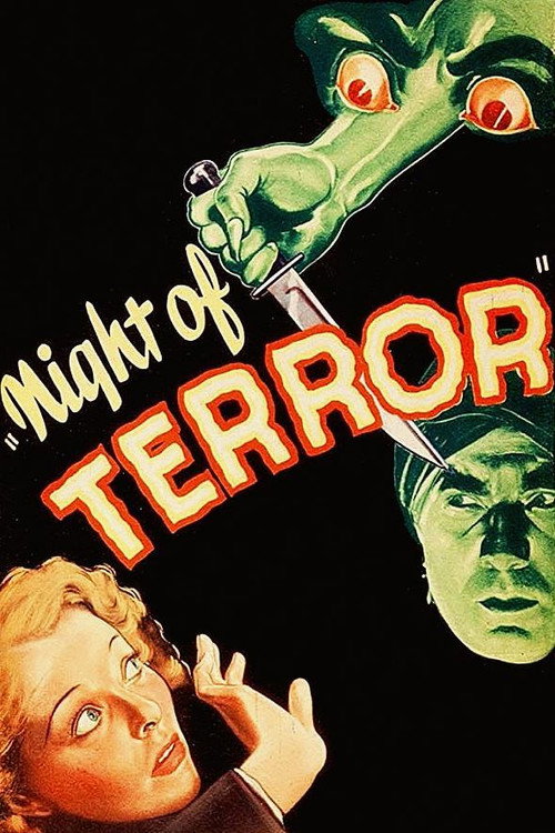 Movie poster for Night of Terror (1933)