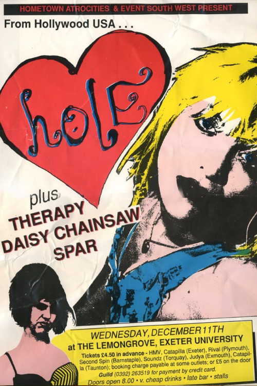 Movie poster for Hole: Live at The Lemon Grove (Exeter, 1991) (1991)