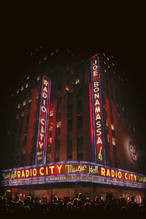 Movie poster for Joe Bonamassa: Live at Radio City Music Hall (2015)
