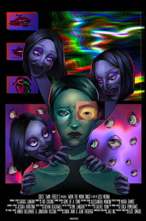 Movie poster for When the Moon Sings (2025)