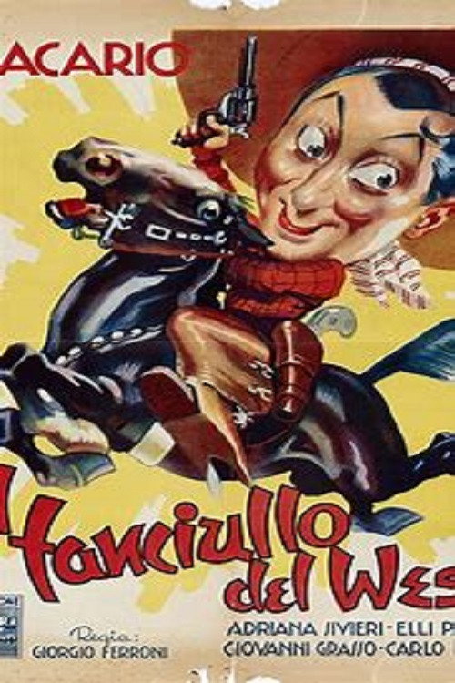 Movie poster for Il fanciullo del West (1942)