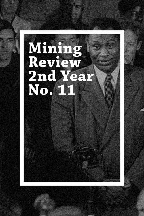 Movie poster for Mining Review 2nd Year No. 11 (1949)