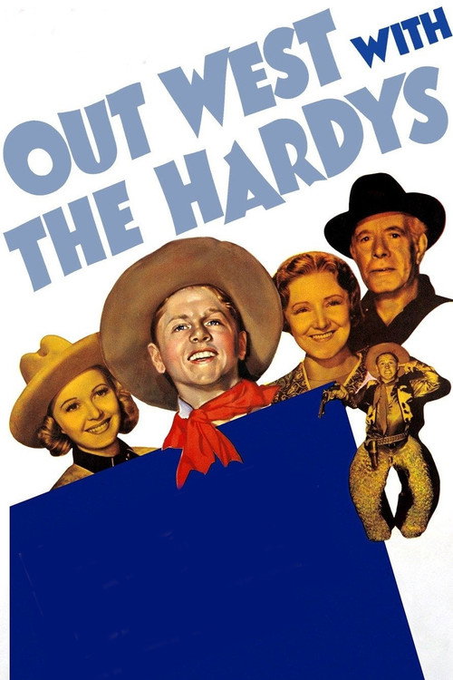Movie poster for Out West with the Hardys (1938)