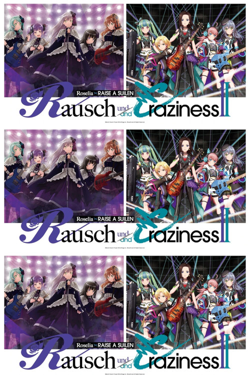 Roselia×RAISE A SUILEN Joint Live 「Rausch und/and Craziness II」 poster