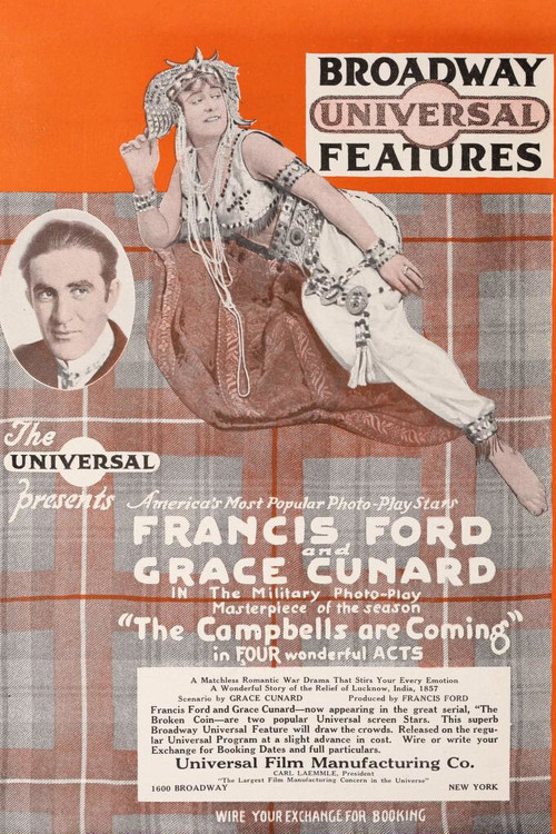 Movie poster for The Campbells Are Coming (1915)