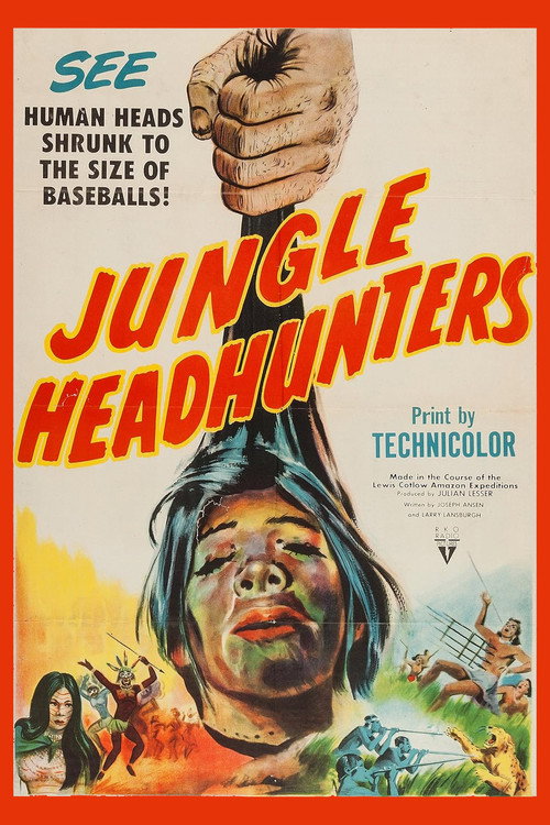 Movie poster for Jungle Headhunters (1951)