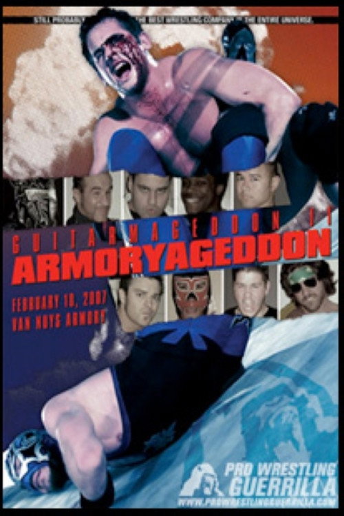 Movie poster for PWG: Guitarmageddon II: Armoryageddon (2007)