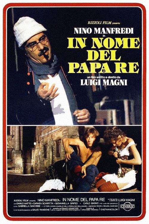 Movie poster for In the Name of the Pope King (1977)